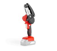 Mini motosierra de mano GSM210L inalámbrica bateria litio 21V, espada 101.6mm, longitud corte 10cm, podar ramas Sin batería ni cargador