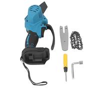 Mini Motosierra Inalámbrica, Portátil de Mano, Mini Motosierra Eléctrica con Pilas, Sierra Eléctrica para Ramas de árboles, Velocidad Rápida, Poda de Jardín, Motosierra para