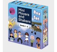 Mini Movers and Shakers Juego de 8 cajas de libros (libros 1-8: Elon Musk, Anne Frank, Serena Williams, Steve Jobs, Albert Einstein, Indra Nooyi, Amelia Earhart, Bruce Lee)