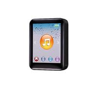 Mini MP3 portátil de 1.77 pulgadas, tarjeta HIFI TF, reproducción de vídeo, lectura, grabación de sonido, carga rápida, reproductor de música MP4 para correr, solo máquina negra