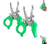 Mini Multi-Tool Wire Stripper, Portable 12-In-1 Electrician Multi-Tool, Adjustable Wiring Tools And Multi-Function Hand Tool For Strip, Split, Trim, And Crimp, Household Tools (2pcs)
