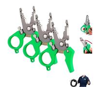 Mini Multi-Tool Wire Stripper, Portable 12-in-1 Electrician Multi-tool, Adjustable Wiring Tools and Multi-function Hand Tool, Cable Scissors for Home Repair (3pcs)