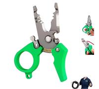 Mini Multi-Tool Wire Stripper, Portable 12-in-1 Electrician Multi-tool, Adjustable Wiring Tools and Multi-function Hand Tool, Cable Scissors for Home Repair (1pcs)