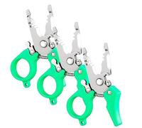 Mini Multi-Tool Wire Stripper, Portable 12-in-1 Electrician Multi-tool, for Strip, Split, Trim, And Crimp, Cable Scissors for Home Repair (3-PCS)