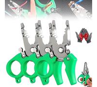 Mini Multi-tool Wire Stripper, Wire Stripper/wire crimping tool, Multi Function Hand Cutter Tool, Wires Strippers and Crimping Tool for Strip, Split, Trim, And Crimp, for Home Repair (3PCS)