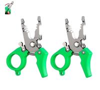 Mini Multi-tool Wire Stripper, Wire Stripper/wires Crimping Tool, Wires Crimper, Multi Function Hand Cutter Tools - Cable Scissors for Home Repair Multi-tools (2PCS)