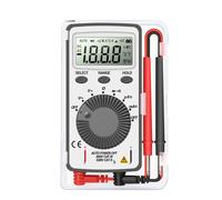 Mini multímetro digital AN101, comprobador de voltaje CC/CA, medidor de corriente, comprobador profesional de bolsillo