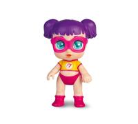 SUPER CUTE LITTLE BABIES Mini muñeca súper Linda - Sisi, muñeca articulada de 12 cm con Traje de superhéroe, muñeca y Accesorios, muñecas adecuadas para Edades de 4 años en adelante