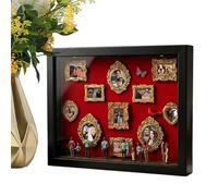 Mini Museo,Kit De Pantalla De Recuerdos DIY De Madera Brillante Y Divertida | Marco Escaparate para Recuerdos Familiares - Para Parejas, Ella, Adultos, Enamorados, Familia, Amigos, Esposa