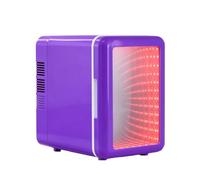 Mini Nevera Skincare 4L con Iluminación LED De 7 Colores，Silencioso