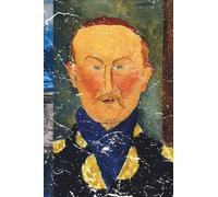 Mini Notebook/Journal; A6, 100 Pages; Modigliani Design 4: White Ruled Paper Inside (Art In My Pocket)