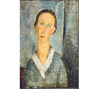 Mini Notebook/Journal with Art Cover; A6 (4x6"); White Ruled Paper; 100 Pages: Modigliani Cover Design 6 (Art In My Pocket)