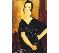 Mini Notebook/Journal with Art Cover; A6 (4x6"), White Ruled Paper: Modigliani Cover Design 5 (Art In My Pocket)