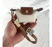 Mini Nylon Dumpling Coin Purse, Detachable Nylon Wrist Strap Coin Purse, with Secure Zipper Lightweight Wallet, for Cards, Keys, and Coins (I)