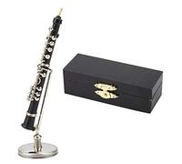 Mini Oboe Modelo Instrumento musical Miniatura Decoración para el hogar Adorno de café