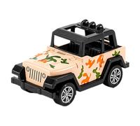 Mini Off Road Cars - Friction Powered Pull Back Trucks, Lightweight Die-Cast Construction Toy Vehicle | Fun Toy Car Set for Boys, Toddlerz, Preschoolers, Christmas Surprise, Indoor Outdoor Playtime