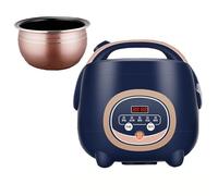 Mini olla arrocera con olla antiadherente para cocinar y cocinar al vapor saludables, reserva 24 horas, ideal para 1-8 personas