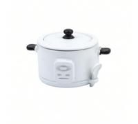 Mini Olla de Muñecas Accesorio Miniatura Cocina Juguete Utensilio con Acabado Metálico Manijas Laterales y Tapa Segura en Aleación Adecuado para, Style to 3