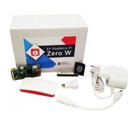 Mini ordenador Raspberry Pi Zero W Starter Kit 4 GB Blanco con accesorios