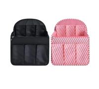 Mini Organizador Para Mochila Almacenamiento Ligero Multidepartamento | Compartimento Organizador para Bolsa Para Viaje Diario Trabajo Vacaciones Gimnasio