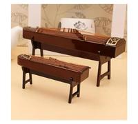 Mini Ornamento Guzheng, Instrumento Musical Guzheng De Madera, Modelo De Escena, Accesorios De Decoración En Miniatura musical instrumento Miniatura (Size : 25cm)