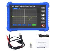 Mini osciloscopio digital portátil HoldPeak de 250 KHz, ancho banda kHz, frecuencia muestreo 2,5 MS/s, herramientas prácticas reparación electrónica