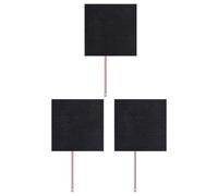 Mini panel solar ETFE de 0,8 W/6 V/0,13 A, kit de energía solar de silicona, 70 mm x 69,2 mm x 1,86 mm con salida ZH1,5 MM-2P (3 paneles solares de 0,8 W)