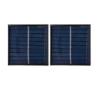 Mini Panel Solar Portátil Celular Flexible DIY Uso 0,7 W 5V 0-140mA 2 Unids