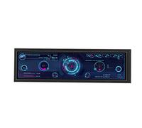 Mini Pantalla IPS USB de 8,8 Pulgadas, Pantalla LCD IPS de 1920 X 480 para PC CPU Monitor GPU Velocidad del Ventilador Computadora Temperatura Memoria Subpantalla, Rotación de 360 Grados