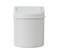 Mini Papelera Can - Tiny WasteBasket, Pequeña Contenedor de Sobremesa | Contenedor Creativo de Residuos Con Tapa, Organizador De Polvo Ligero | Contenedor De Basura de Ahorro De Espacio, Contenedor