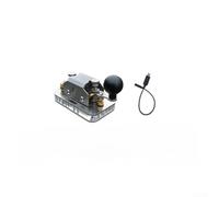 Mini para cw para llave de código morse 90x55mm de acero inoxidable Mini | Cuerpo de acero inoxidable sólido, rodamiento de brida flotante, sensación táctil suave, tamaño compacto de 90x55 mm