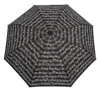 Mini Paraguas línea de Notas Negro (ALU), Black, Medium, Compacto