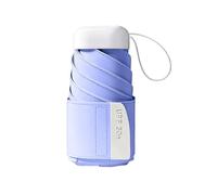 Mini Paraguas para Viaje - Plegable Protección contra Rayos UV UPF 50+,Sombrilla Plegable Tamaño Viaje | Para Las Mujeres Mochila Y Bolsillo Cartera Verano Y Playa El Desplazamiento Diario, La Escuela