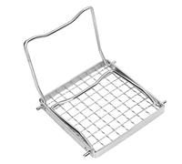 Mini Parrilla de Campamento Resistente, Parrilla Portátil en Acero Inoxidable para Cocción Externa, Red de Acero Inoxidable Oxidada para Aventuras Salvajes