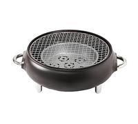 Mini Parrilla para Barbacoa, Parrilla de carbón Estilo Coreano para Exteriores, Gris K, a (Gris K a)