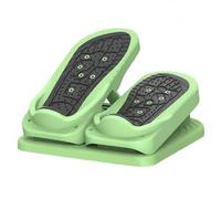 Mini Paso a Paso Verde Debajo del Escritorio, Mini Pasos Ajustables para Hacer Ejercicio en casa, ejercitador de piernas Mientras está Sentado con Pedales de Masaje Antideslizantes, Pedal portát
