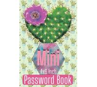 Mini Password Book: Pocket Purse Size Password Book with Alphabetical Tabs / Password Book Small 4x6 for Women and Girls