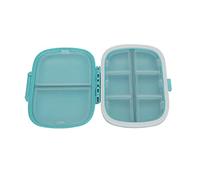 Mini Pastillero, a Prueba de Humedad, Portátil, Fuerte Protección, Soporte para Vitaminas de Viaje, 8 Compartimentos, Organizador de Pastillas para Monedero de Bolsillo para Caja de