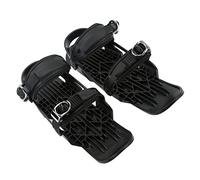 Mini Patines de esquí, Patines de Nieve Ajustables Negros, Patines de Nieve, Tablas de esquí portátiles para Exteriores, Zapatos de esquí, Botas para Deportes de Invierno y Nieve