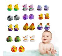 Mini Patos De Halloween 24 Patitos De Baño De Pvc, Regalos De