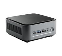 Mini PC CSL Narrow Box Premium Windows 11 Familia silenciosamente, Intel N200 4X 3700MHz, 1000GB M.2 SSD, 16GB DDR4-RAM, Intel UHD, HDMI 2, USB 3.2, BT 5.2, DisplayPort, Dual WLAN