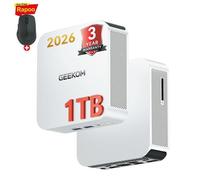 Mini PC GEEKOM A5 Pro 2026 AMD Ryzen 5 7530U 16GB 1TB SSD Radeon Windows 11 Pro Compacto