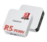Mini PC GEEKOM A5 Pro AMD Ryzen 5 7530U 16GB 512GB SSD Radeon Windows 11 Pro Chasis Metálico