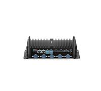 Mini PC industrial sin ventilador Core i7 8550U, 6*RS232 COM, LPT, triple pantalla HD/EDP/DP, Win11 Pro Mini computadora, WiFi, BT4.2, 4G SIM slot, Dual LAN Mini PC Fanless, 16GB RAM 512GB SSD 1TB HDD