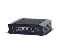 Mini PC Industrial sin Ventilador LAN I225-V, Ordenador de sobremesa con Windows 11 y HDMI(Core i5 8265U i225,No RAM No Storage)