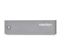 Mini PC MEDION S06e MD35340 Intel N100 4 núcleos, Wi-Fi 6, USB-C, VESA, Plata