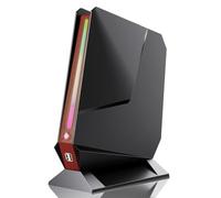 Mini PC para juegos, 12Th Gen Core i9-12900H hasta 5 GHz, RTX 3050 Ti 8GB GDDR6 Mini computadora de escritorio, 32 GB de RAM 1 TB NVMe SSD, compatible con luces RGB, pantalla triple 4K, LAN 2.5G