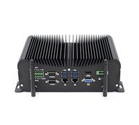 Mini PC sin Ventilador DDR4 Core i7 8550U 16 GB RAM, 512 GB SSD, Mini PC Win 10 HD VGA RS485 / 232 COM GPIO PC sin Ventilador de Escritorio, Gigabit Ethernet, WiFi, USB 3.0