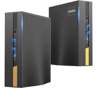 Mini PC Vertical, 65W TDP Ιntel Core i5 11500B【Beat i7 11390H】(6C/12T, hasta 4,6 GHz), 16GB DDR4 RAM 512GB SSD Mini Ordenadores de sobremesa para Oficina/Negocios【WiFi 6/Bluetooth 5.2/Tipo-C】