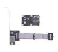 Mini PCIe Gigabit Ethernet Tarjeta de Red Alta Velocidad 2.5 Gbps RJ45 Adaptador de Puerto único con disipador de Calor para la computadora de Escritorio PC Metal PCB Board